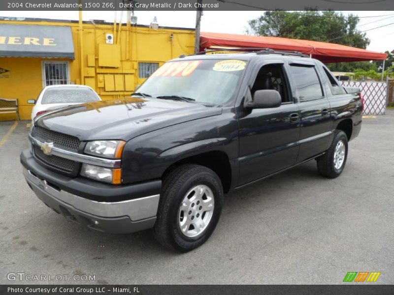 Dark Gray Metallic / Dark Charcoal 2004 Chevrolet Avalanche 1500 Z66