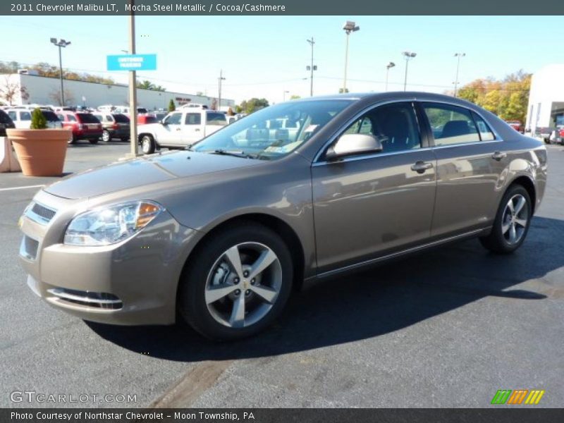 Mocha Steel Metallic / Cocoa/Cashmere 2011 Chevrolet Malibu LT