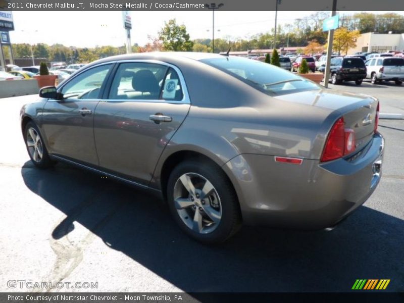 Mocha Steel Metallic / Cocoa/Cashmere 2011 Chevrolet Malibu LT