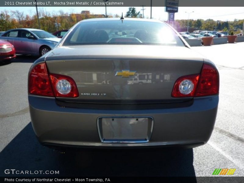 Mocha Steel Metallic / Cocoa/Cashmere 2011 Chevrolet Malibu LT