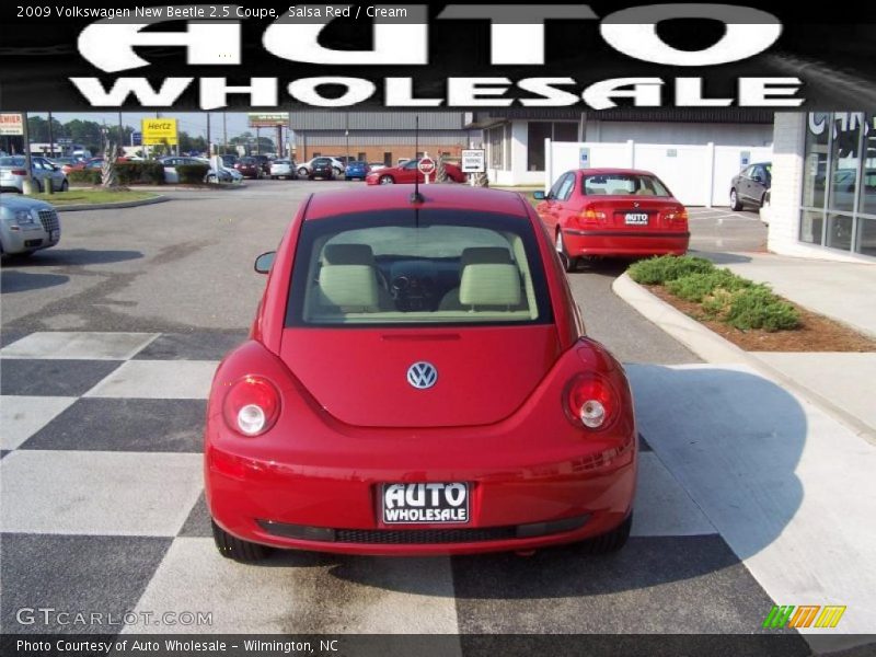 Salsa Red / Cream 2009 Volkswagen New Beetle 2.5 Coupe