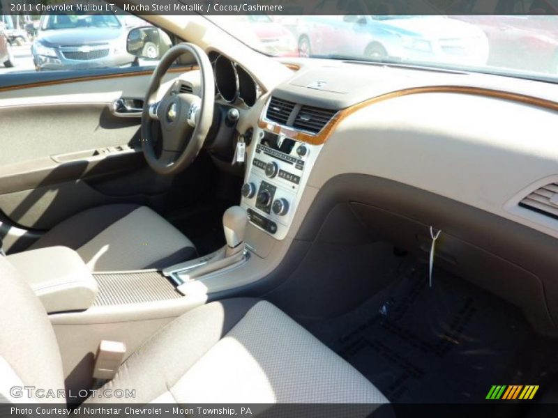 Mocha Steel Metallic / Cocoa/Cashmere 2011 Chevrolet Malibu LT