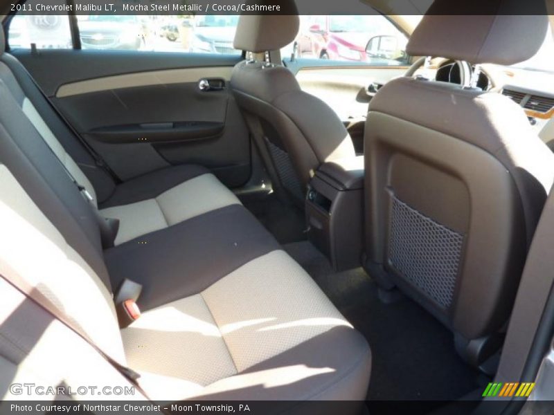 Mocha Steel Metallic / Cocoa/Cashmere 2011 Chevrolet Malibu LT