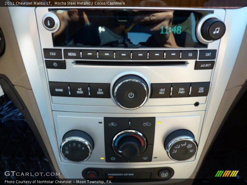 Mocha Steel Metallic / Cocoa/Cashmere 2011 Chevrolet Malibu LT