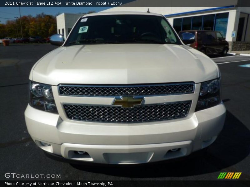 White Diamond Tricoat / Ebony 2011 Chevrolet Tahoe LTZ 4x4