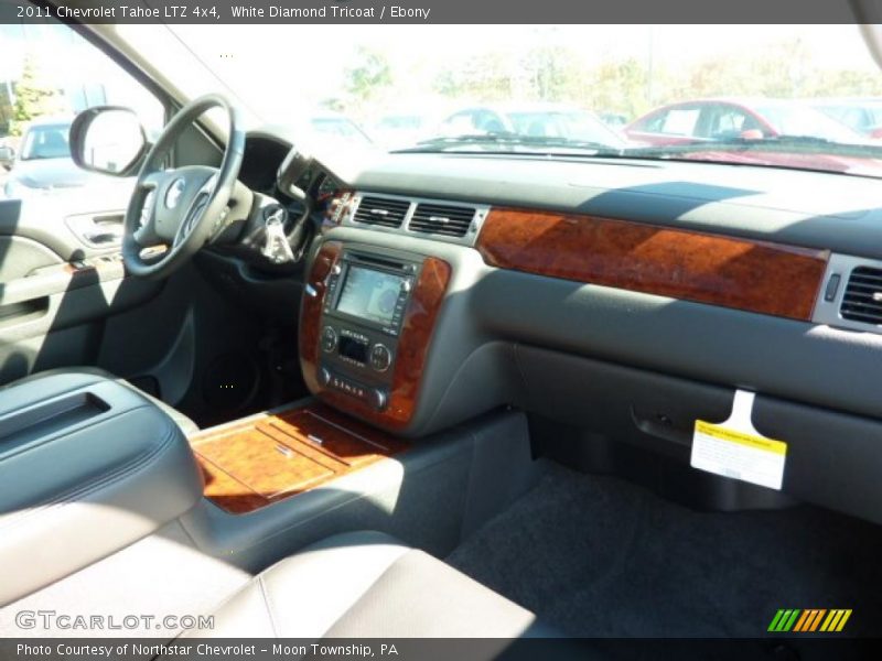 White Diamond Tricoat / Ebony 2011 Chevrolet Tahoe LTZ 4x4