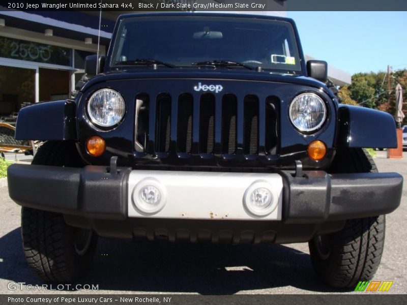 Black / Dark Slate Gray/Medium Slate Gray 2010 Jeep Wrangler Unlimited Sahara 4x4