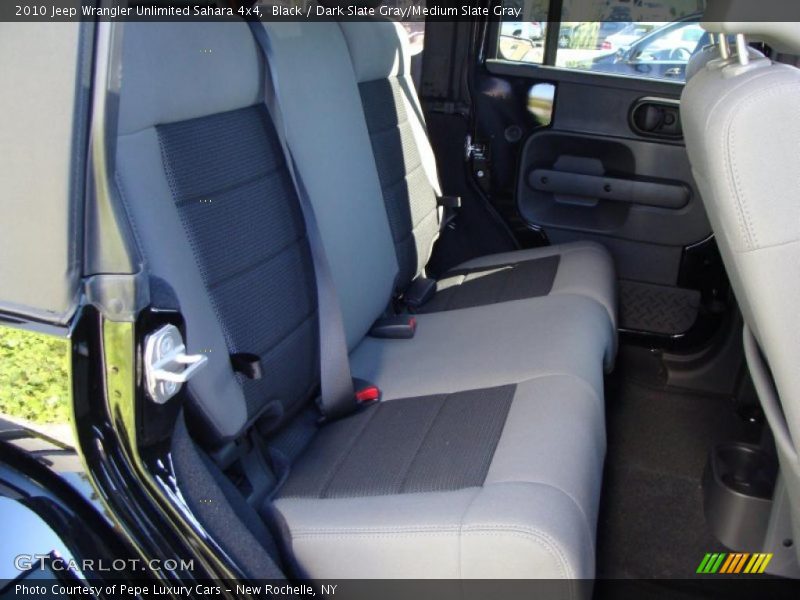 Black / Dark Slate Gray/Medium Slate Gray 2010 Jeep Wrangler Unlimited Sahara 4x4