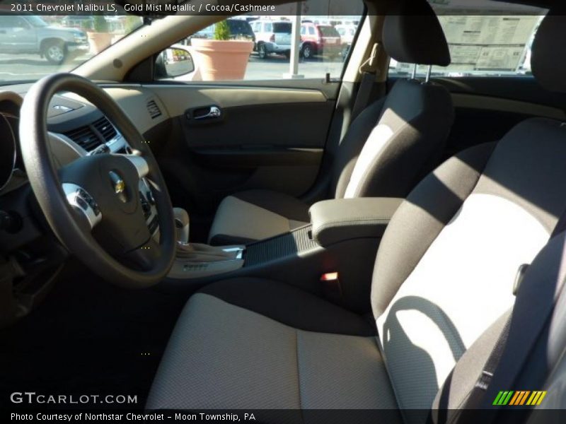 Gold Mist Metallic / Cocoa/Cashmere 2011 Chevrolet Malibu LS