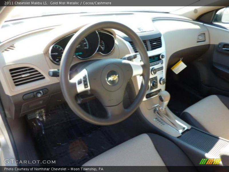 Gold Mist Metallic / Cocoa/Cashmere 2011 Chevrolet Malibu LS