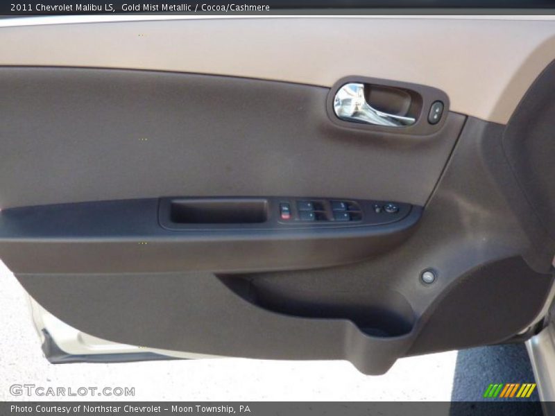 Gold Mist Metallic / Cocoa/Cashmere 2011 Chevrolet Malibu LS