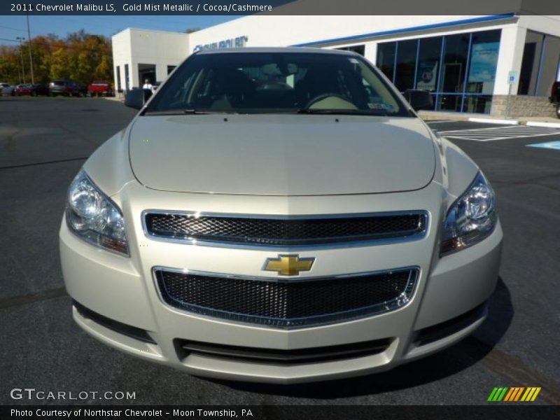 Gold Mist Metallic / Cocoa/Cashmere 2011 Chevrolet Malibu LS
