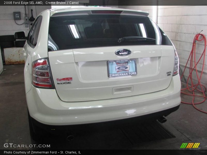 Creme Brulee / Camel 2008 Ford Edge SEL AWD
