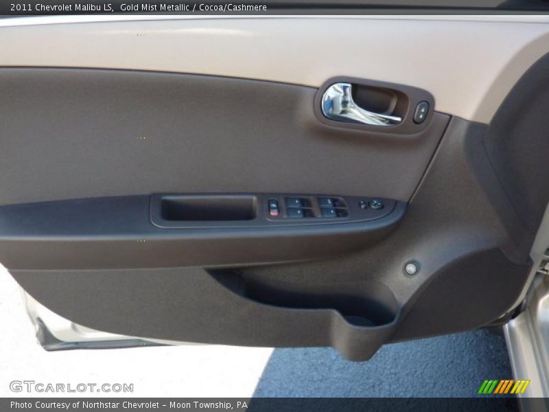 Gold Mist Metallic / Cocoa/Cashmere 2011 Chevrolet Malibu LS