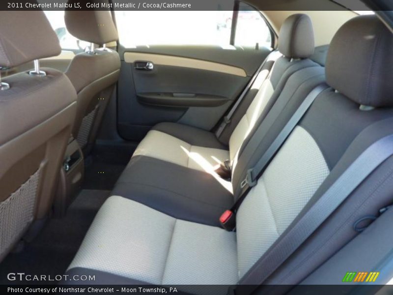 Gold Mist Metallic / Cocoa/Cashmere 2011 Chevrolet Malibu LS