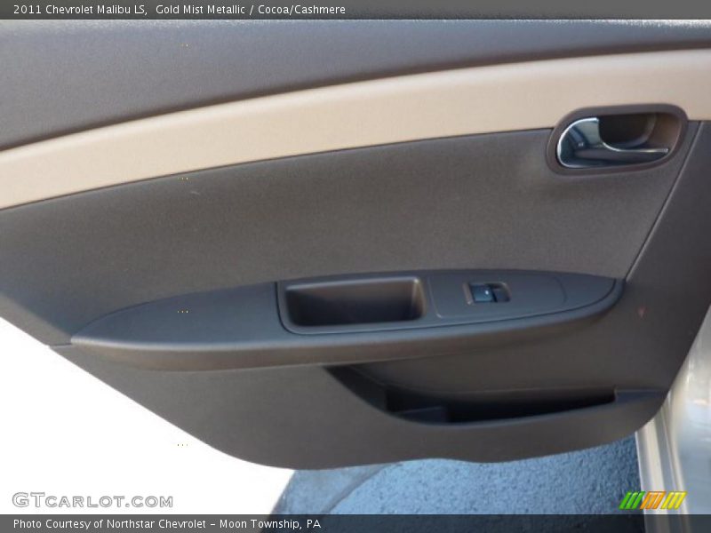 Gold Mist Metallic / Cocoa/Cashmere 2011 Chevrolet Malibu LS