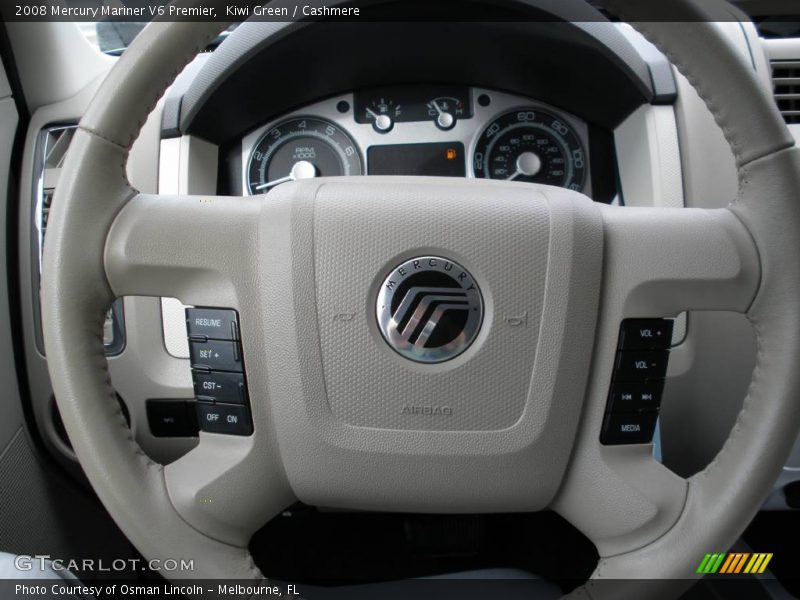 Kiwi Green / Cashmere 2008 Mercury Mariner V6 Premier