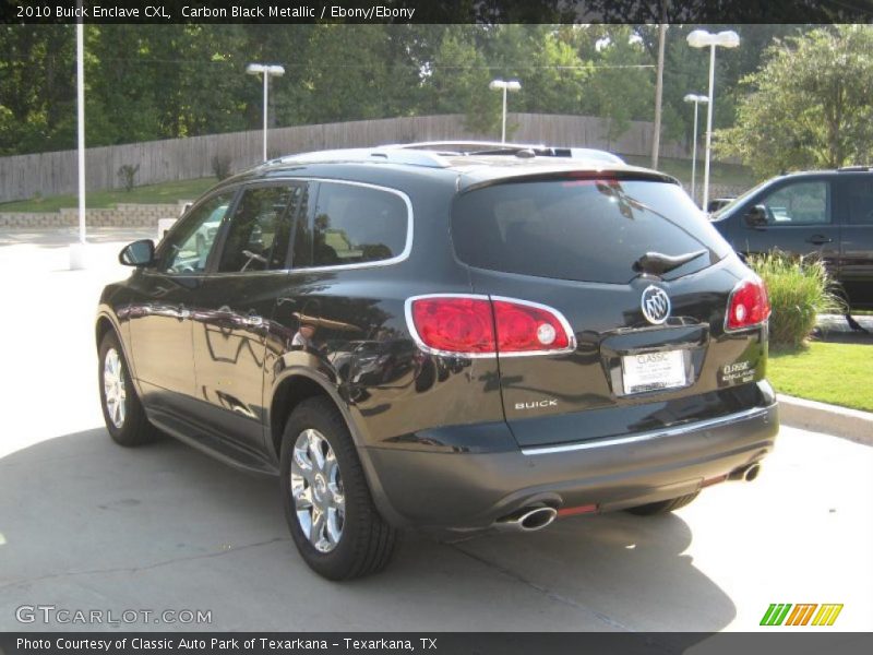 Carbon Black Metallic / Ebony/Ebony 2010 Buick Enclave CXL