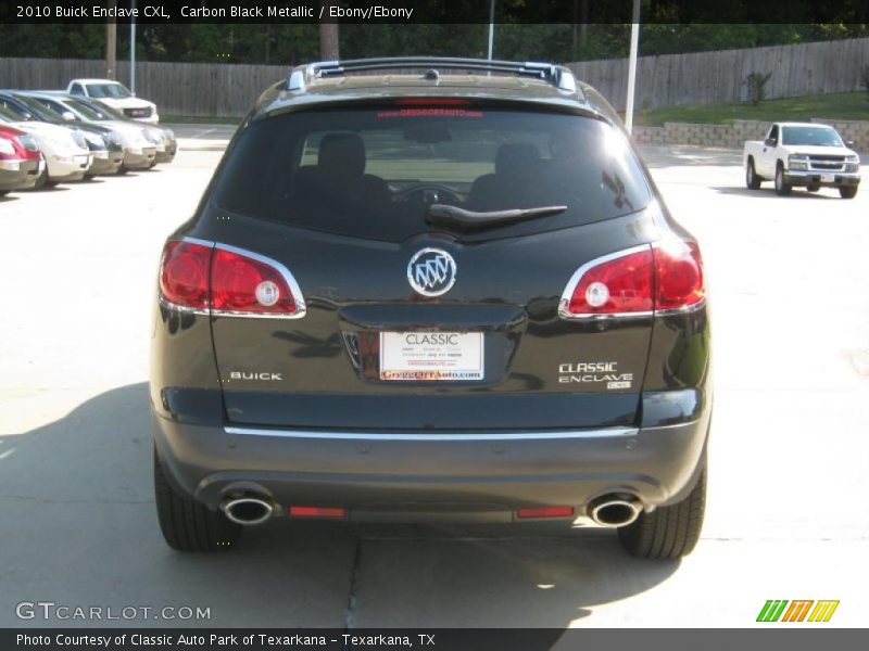 Carbon Black Metallic / Ebony/Ebony 2010 Buick Enclave CXL
