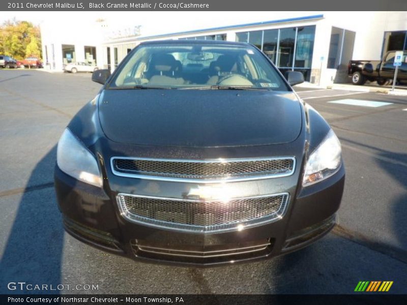 Black Granite Metallic / Cocoa/Cashmere 2011 Chevrolet Malibu LS