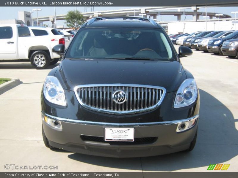 Carbon Black Metallic / Ebony/Ebony 2010 Buick Enclave CXL
