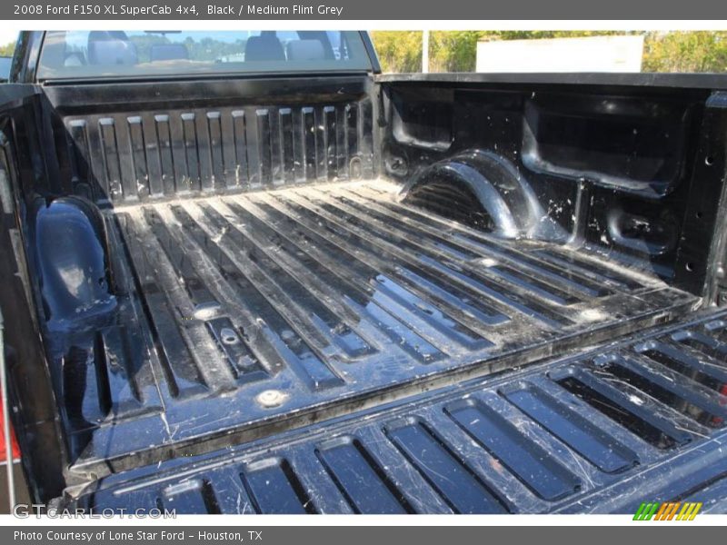 Black / Medium Flint Grey 2008 Ford F150 XL SuperCab 4x4