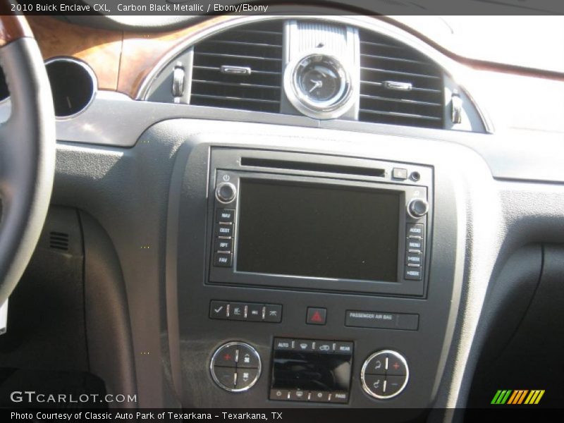 Carbon Black Metallic / Ebony/Ebony 2010 Buick Enclave CXL