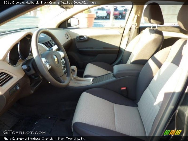 Black Granite Metallic / Cocoa/Cashmere 2011 Chevrolet Malibu LS