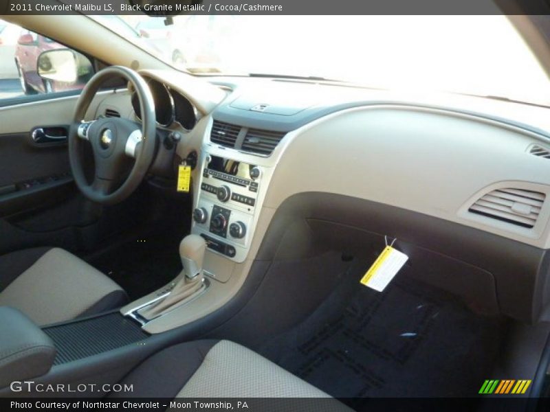 Black Granite Metallic / Cocoa/Cashmere 2011 Chevrolet Malibu LS