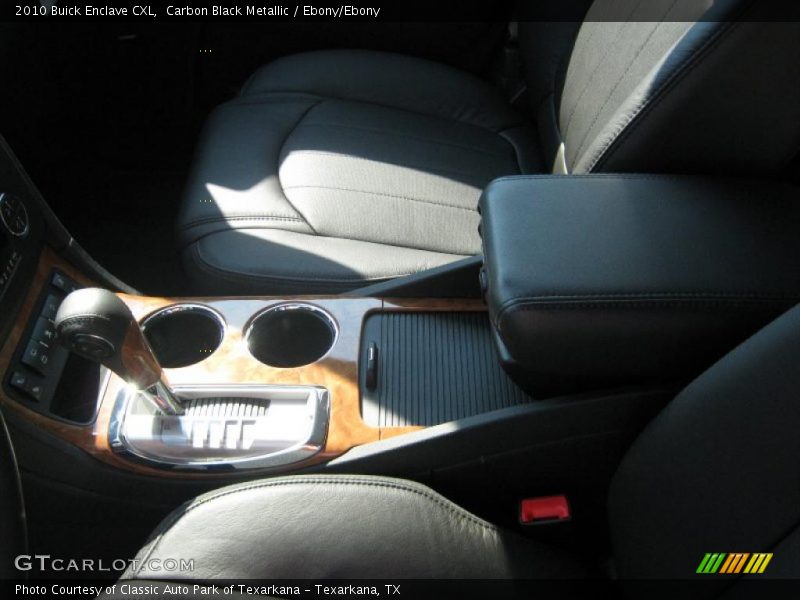 Carbon Black Metallic / Ebony/Ebony 2010 Buick Enclave CXL