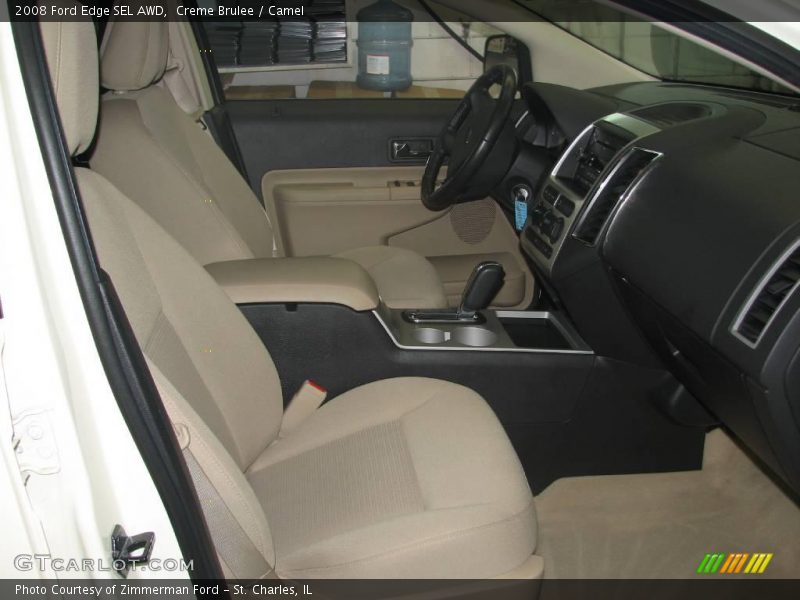 Creme Brulee / Camel 2008 Ford Edge SEL AWD