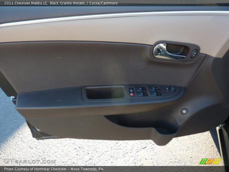 Black Granite Metallic / Cocoa/Cashmere 2011 Chevrolet Malibu LS