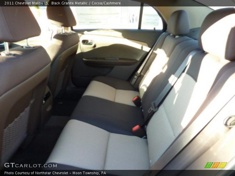 Black Granite Metallic / Cocoa/Cashmere 2011 Chevrolet Malibu LS