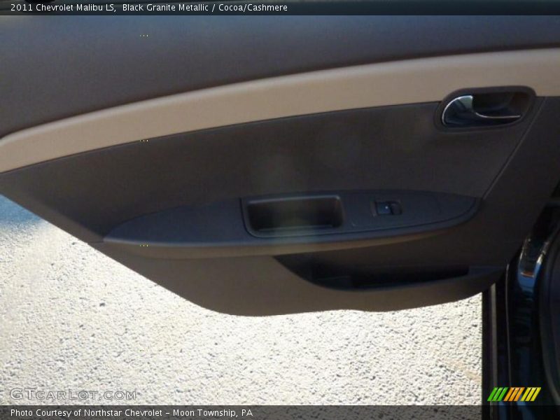 Black Granite Metallic / Cocoa/Cashmere 2011 Chevrolet Malibu LS