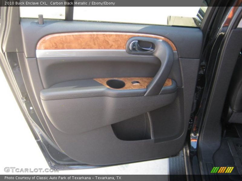 Carbon Black Metallic / Ebony/Ebony 2010 Buick Enclave CXL