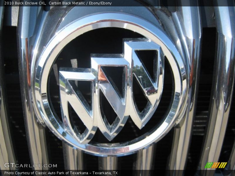 Carbon Black Metallic / Ebony/Ebony 2010 Buick Enclave CXL