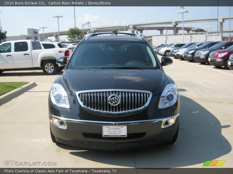 Carbon Black Metallic / Ebony/Ebony 2010 Buick Enclave CXL