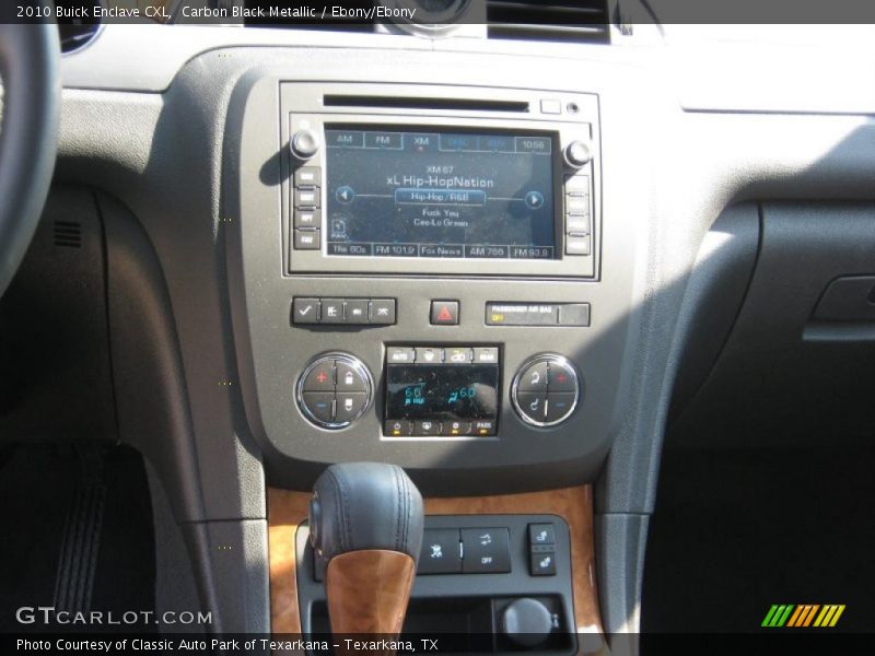 Carbon Black Metallic / Ebony/Ebony 2010 Buick Enclave CXL