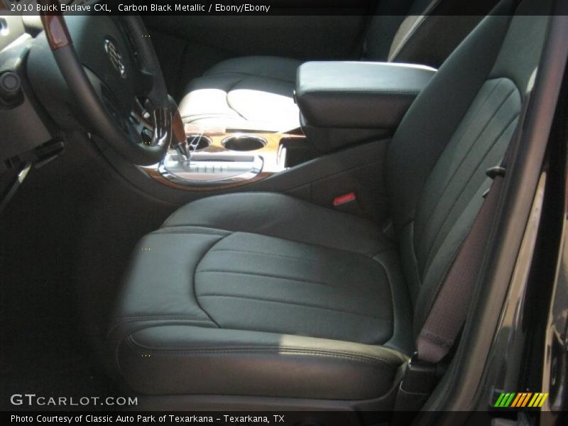 Carbon Black Metallic / Ebony/Ebony 2010 Buick Enclave CXL