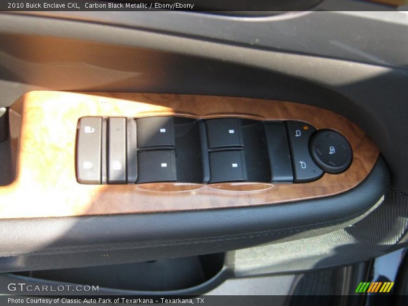 Carbon Black Metallic / Ebony/Ebony 2010 Buick Enclave CXL
