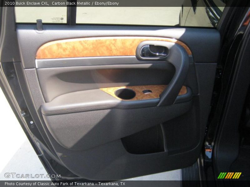 Carbon Black Metallic / Ebony/Ebony 2010 Buick Enclave CXL