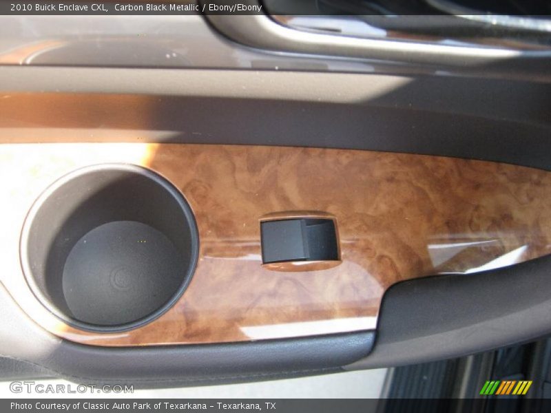 Carbon Black Metallic / Ebony/Ebony 2010 Buick Enclave CXL