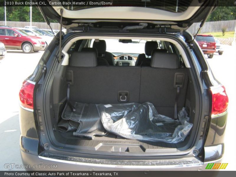 Carbon Black Metallic / Ebony/Ebony 2010 Buick Enclave CXL