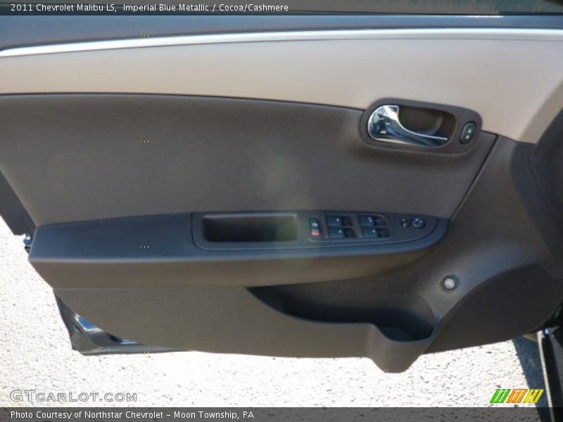 Imperial Blue Metallic / Cocoa/Cashmere 2011 Chevrolet Malibu LS