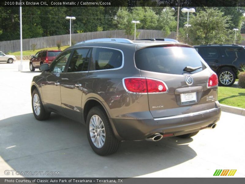Cocoa Metallic / Cashmere/Cocoa 2010 Buick Enclave CXL