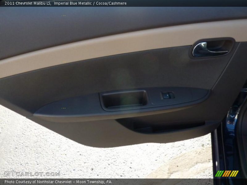 Imperial Blue Metallic / Cocoa/Cashmere 2011 Chevrolet Malibu LS
