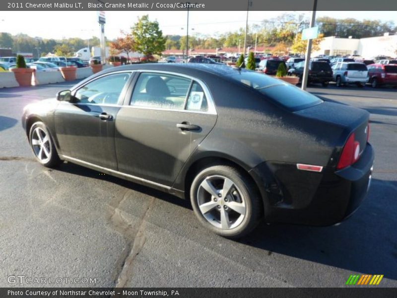 Black Granite Metallic / Cocoa/Cashmere 2011 Chevrolet Malibu LT