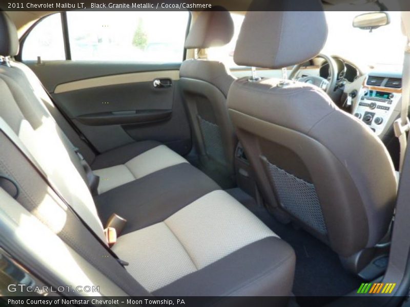 Black Granite Metallic / Cocoa/Cashmere 2011 Chevrolet Malibu LT