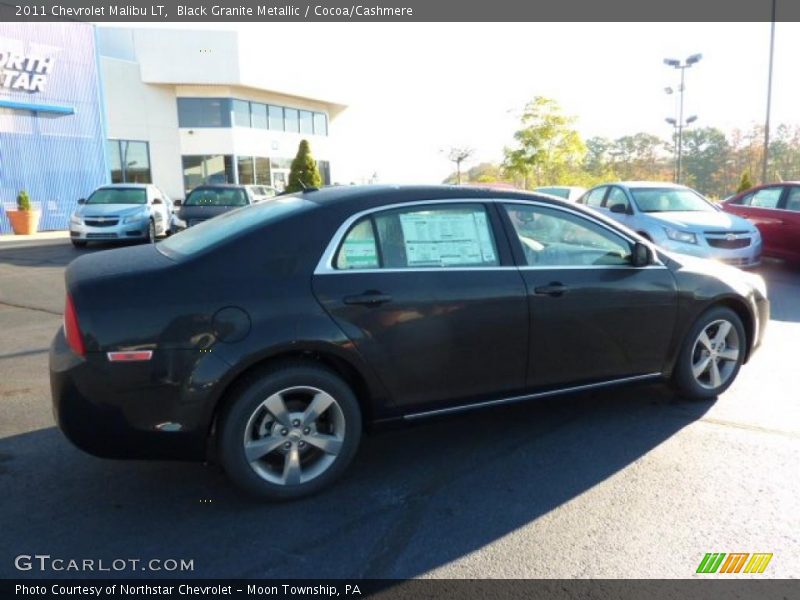 Black Granite Metallic / Cocoa/Cashmere 2011 Chevrolet Malibu LT