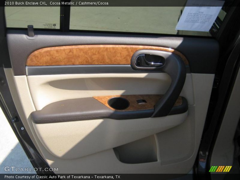 Cocoa Metallic / Cashmere/Cocoa 2010 Buick Enclave CXL